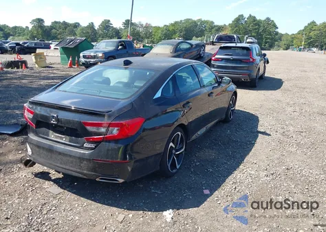 2022 Honda Accord Sport Special Edition из США, поврежденный, VIN 1HGCV1F43NA101387